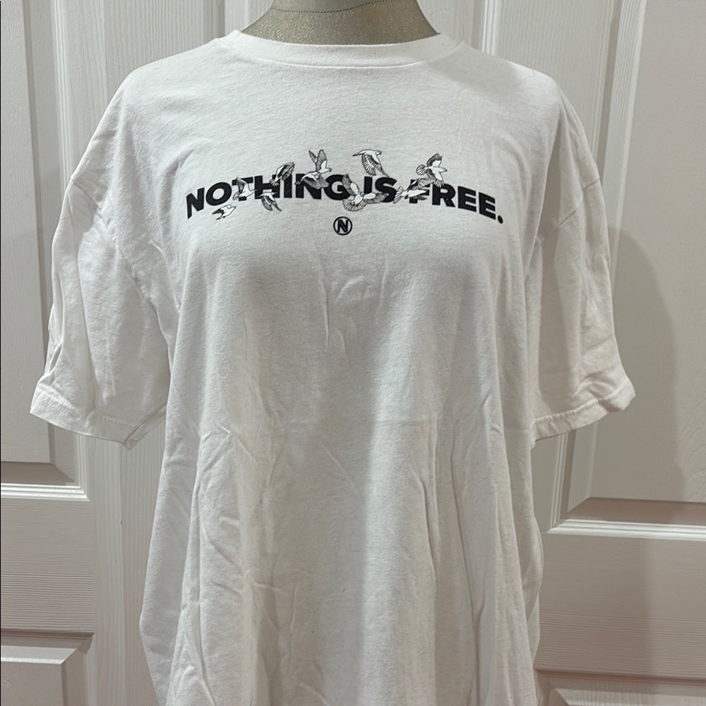 Envy White Short Sleeve Tee Bold Statement